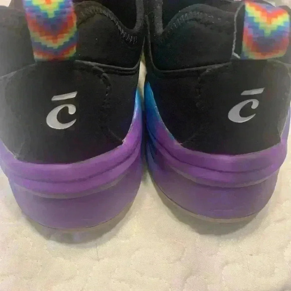 Clove Sneaker  W10 M8.5Black Rainbow Sneakers Healthcare Nurse Pride Colorful - Picture 3 of 10